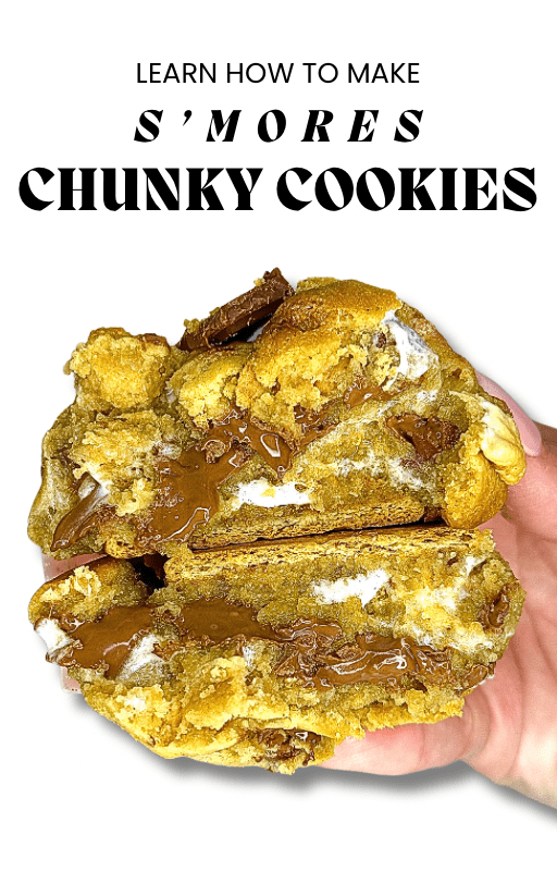 S’mores Chunky Cookie Recipe (LIMITED EDITION)