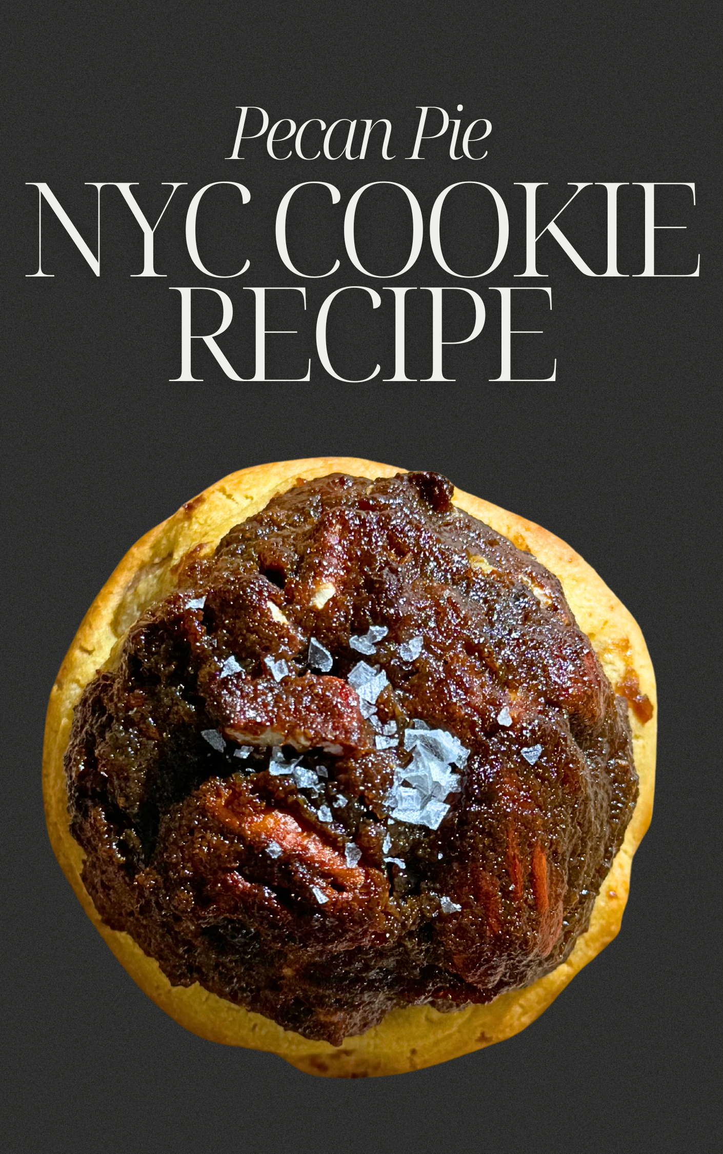 Pecan Pie Cookie Recipe