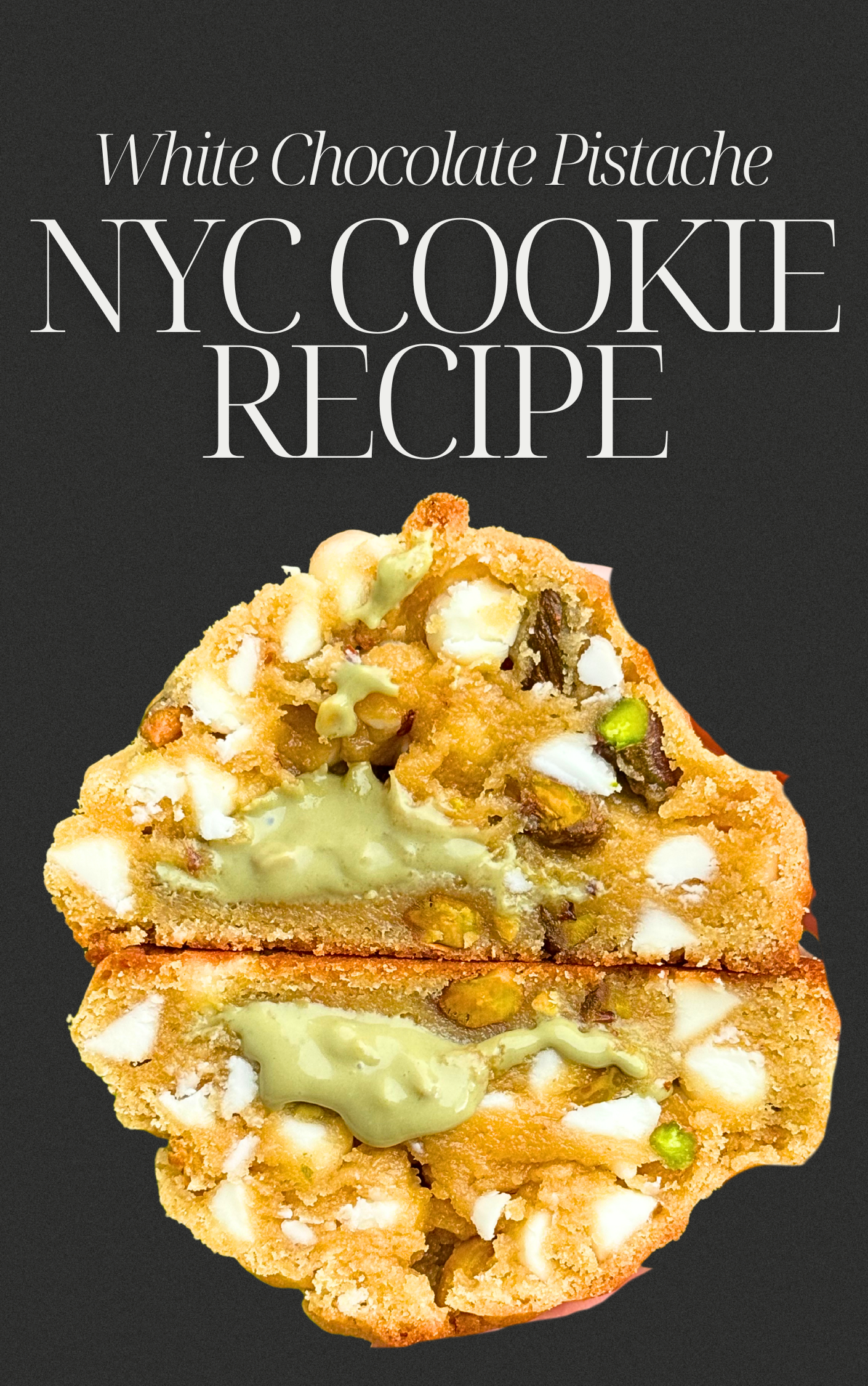 White Chocolate Pistachio Cookie Recipe