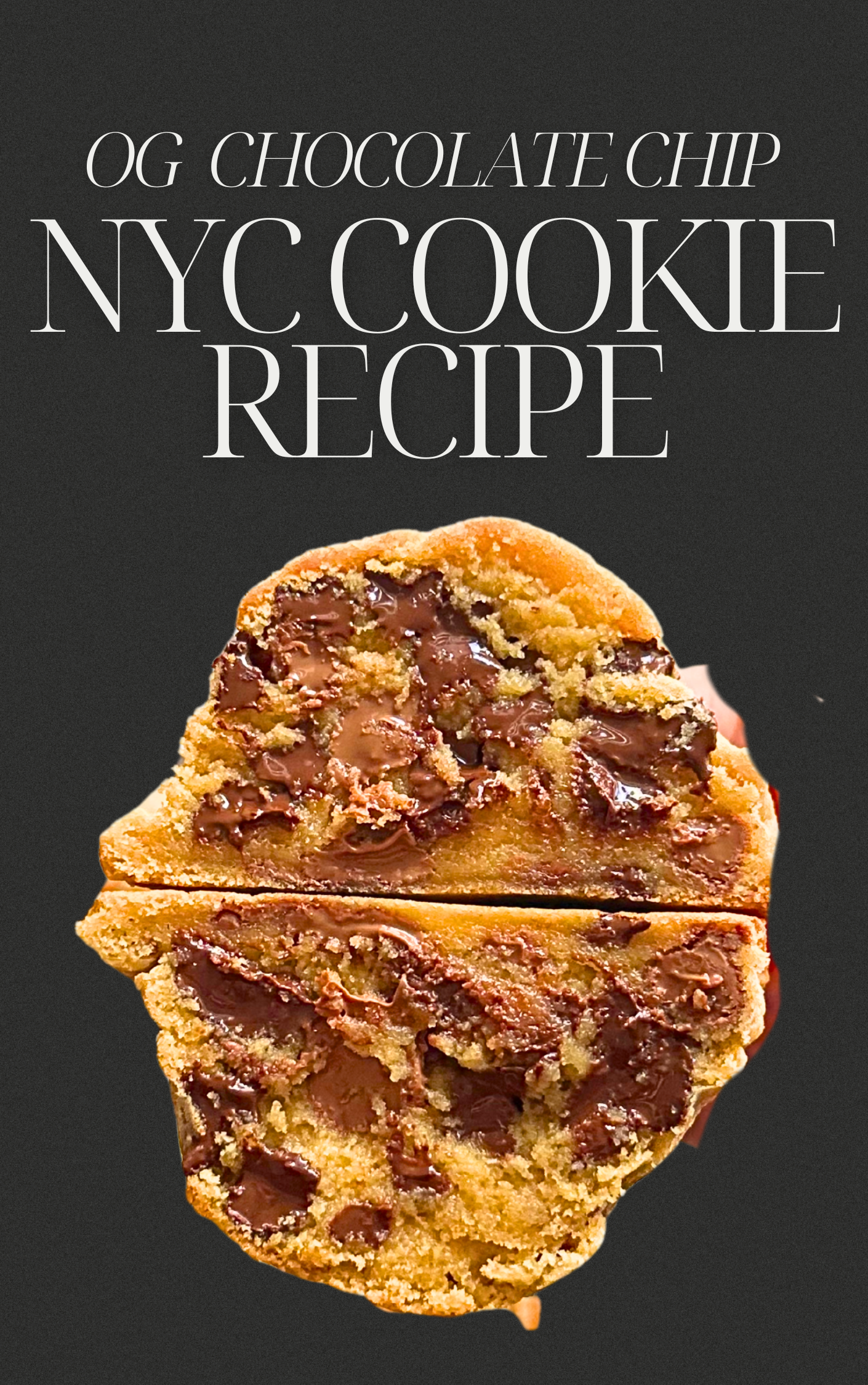 Chocolate Chunk Cookie Recipe