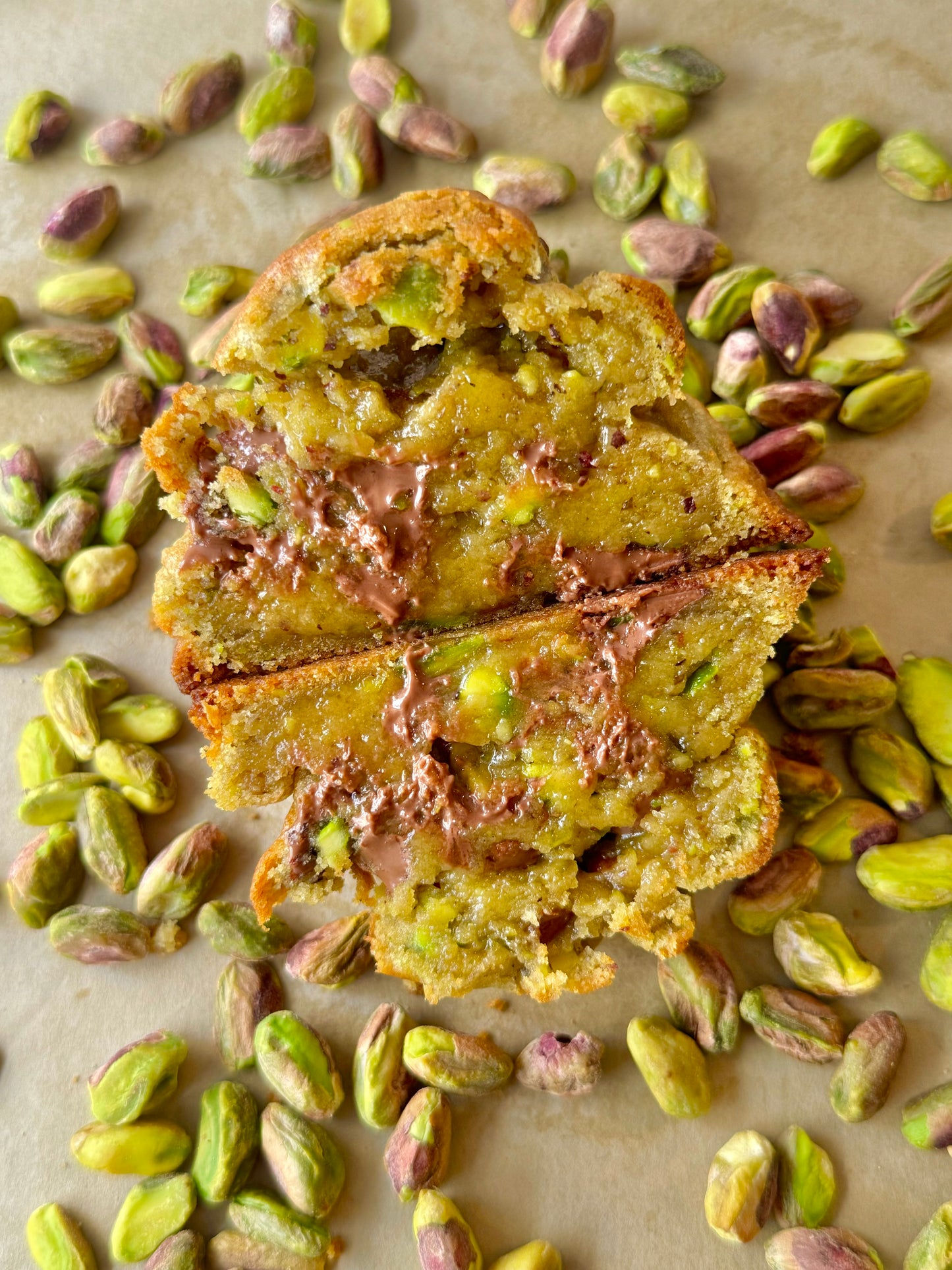 Milk Chocolate Pistachio Cookie Recipe