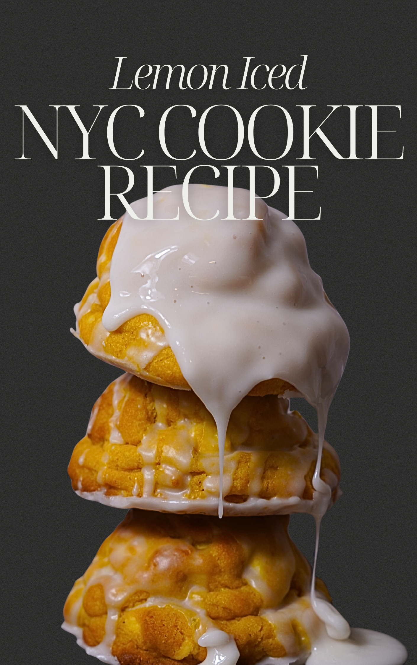 Lemon Iced Cookie Recipe