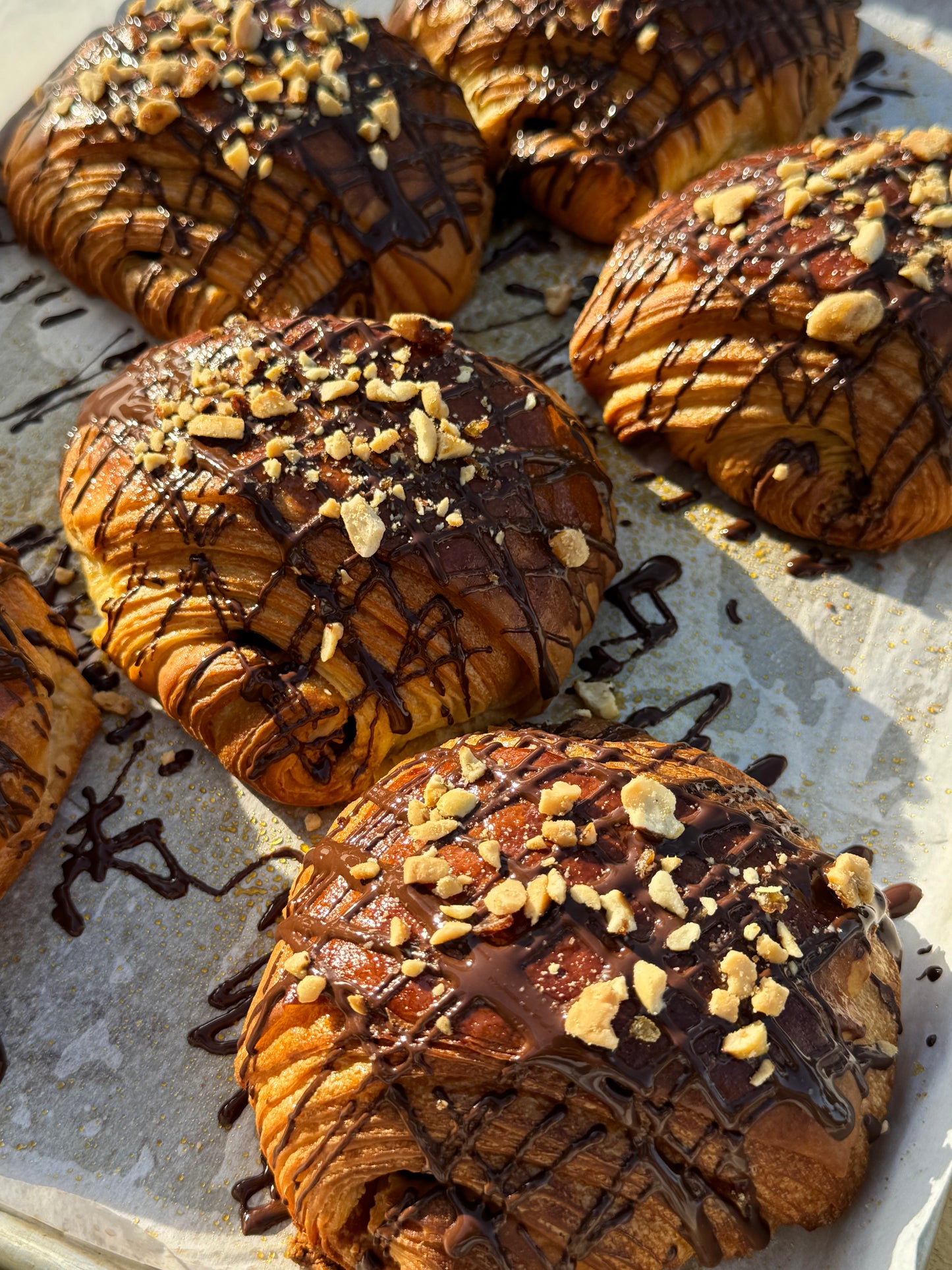 "Reese's" Inspired Pain au Chocolat Recipe