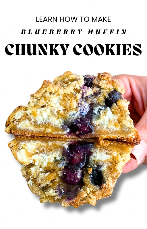 Blueberry Muffin Chunky Cookie Recipe (SEASONAL)