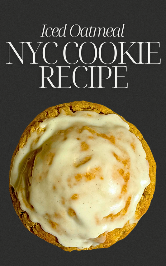 Iced Oatmeal Cookie Recipe