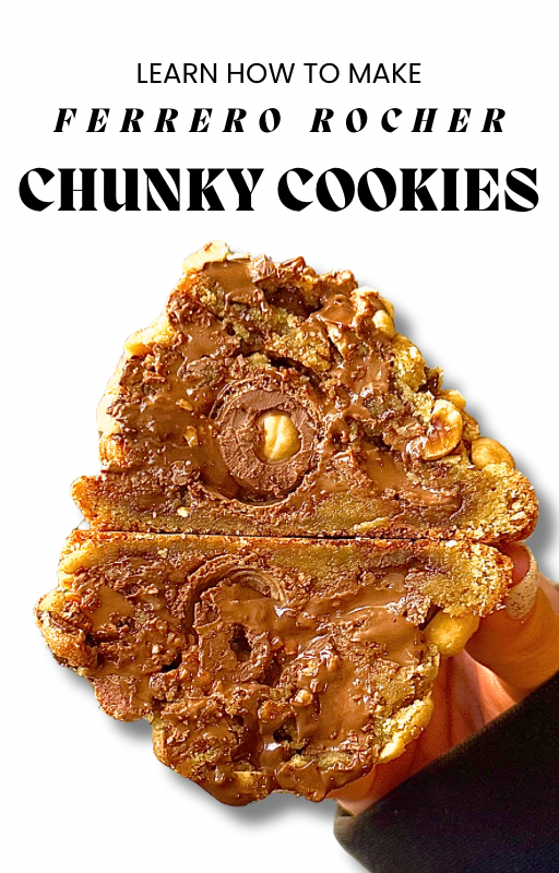 Chunky Cookies Recipe: Ferrero Rocher