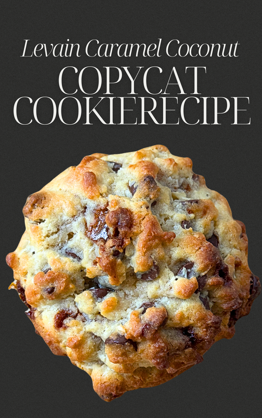 Copycat Levain Bakery Caramel Coconut Chocolate Chip Cookie Recipe
