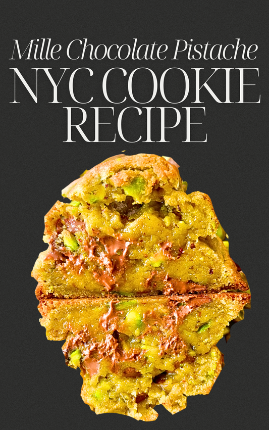 Milk Chocolate Pistachio Cookie Recipe