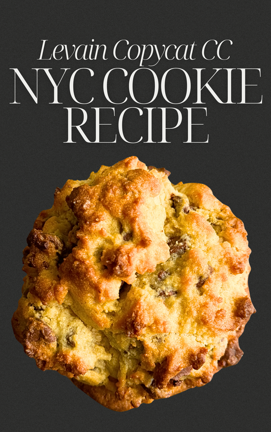 Copycat Levain Bakery Chocolate Chip Cookie Recipe