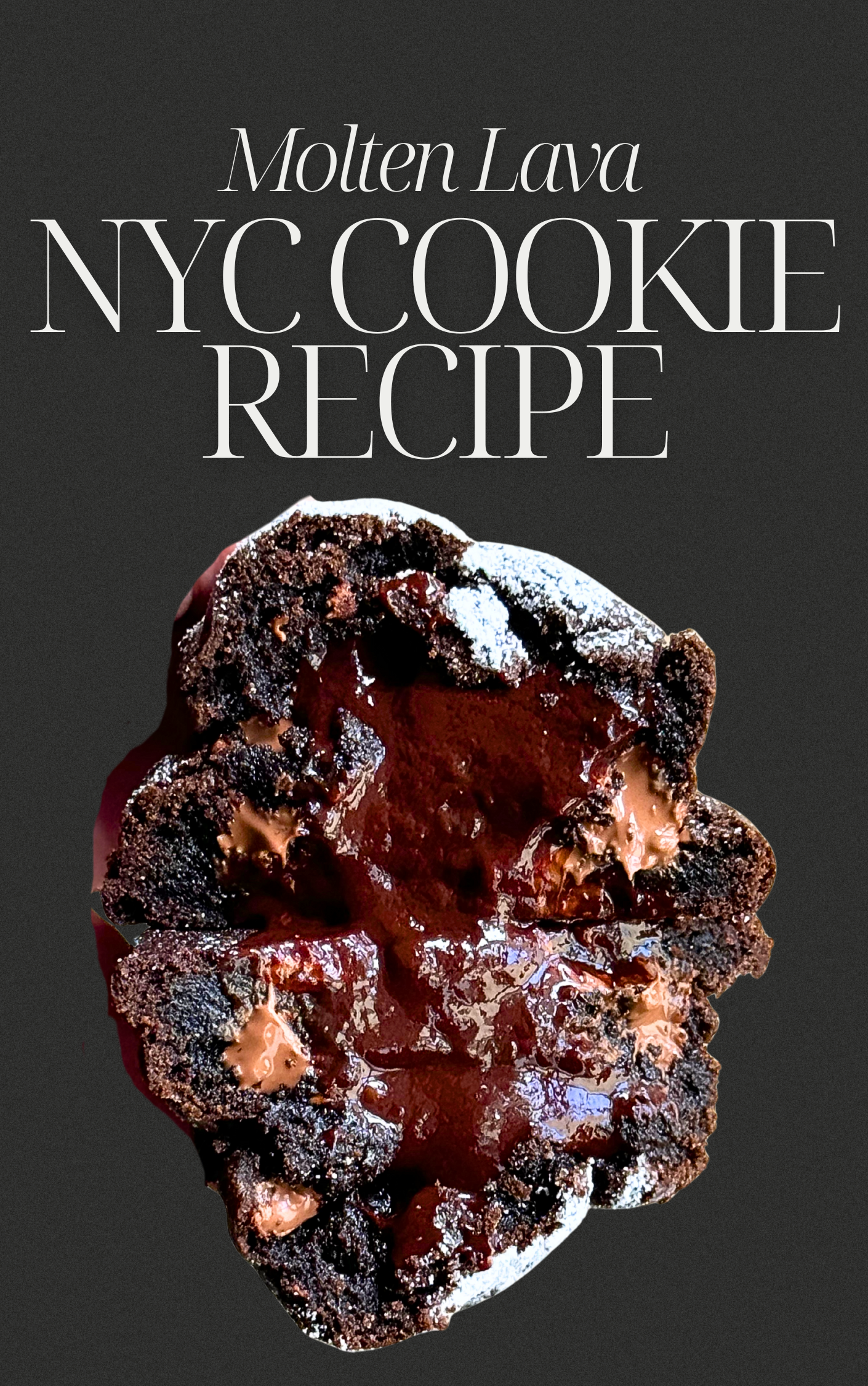 Chocolate Molten Lava Cookie Recipe