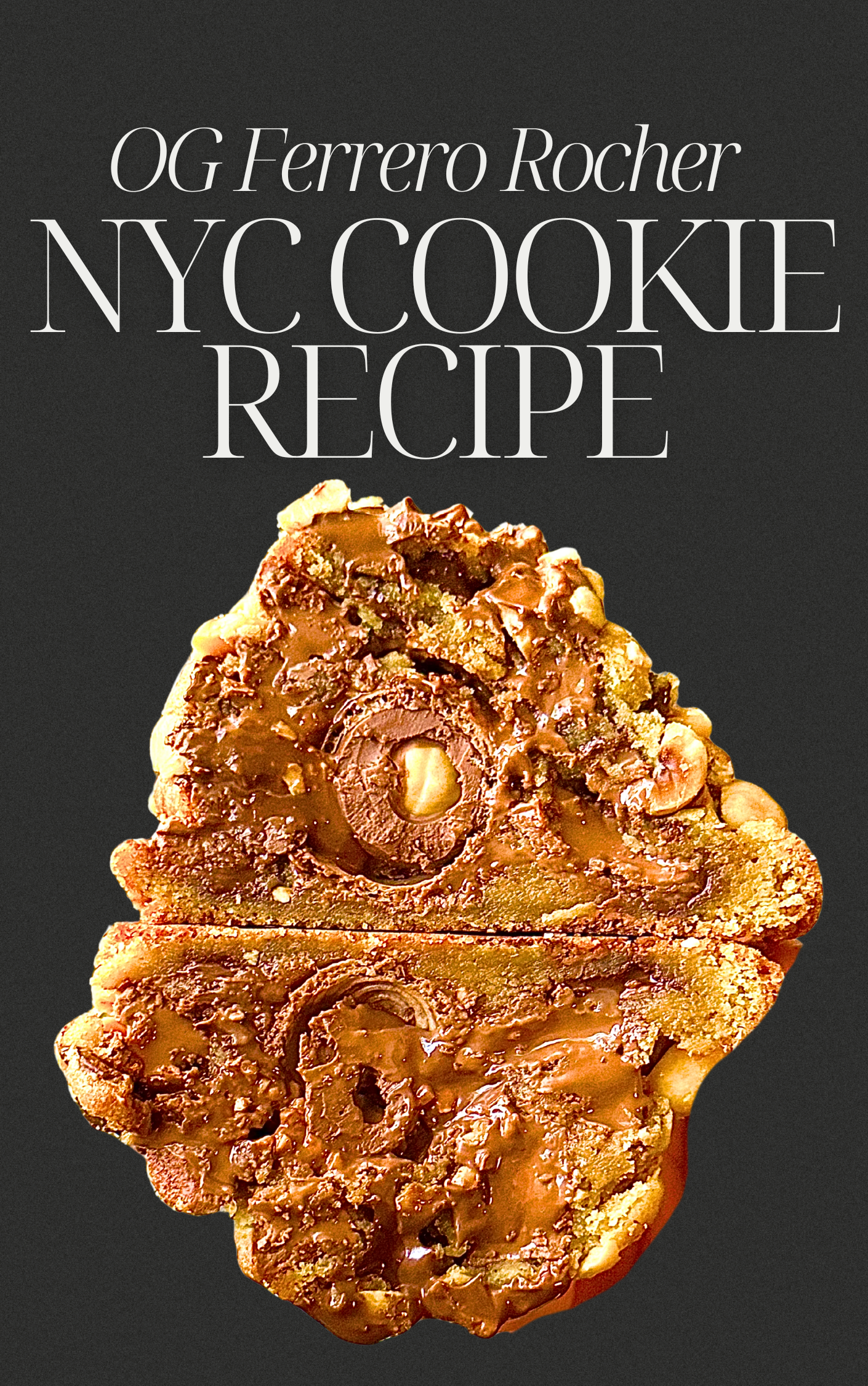 Ferrero Rocher Cookie Recipe
