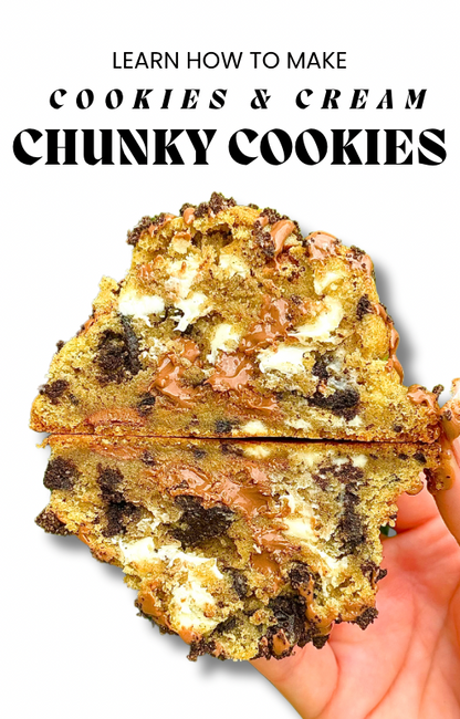 Chunky Cookies Recipe: Cookies & Cream