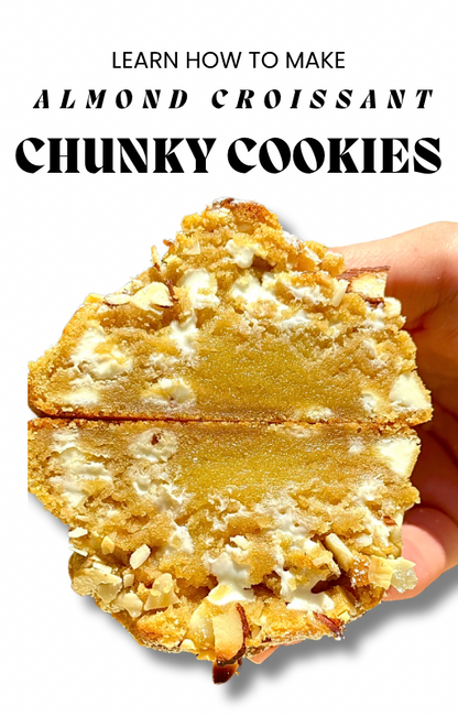 Chunky Cookies Recipe: Almond Croissant