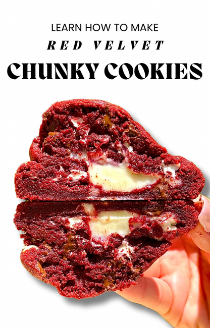 Chunky Cookies Recipe: Red Velvet