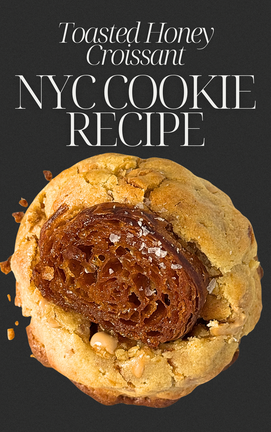 NYC Toasted Honey Croissant Cookie Recipe Ebook