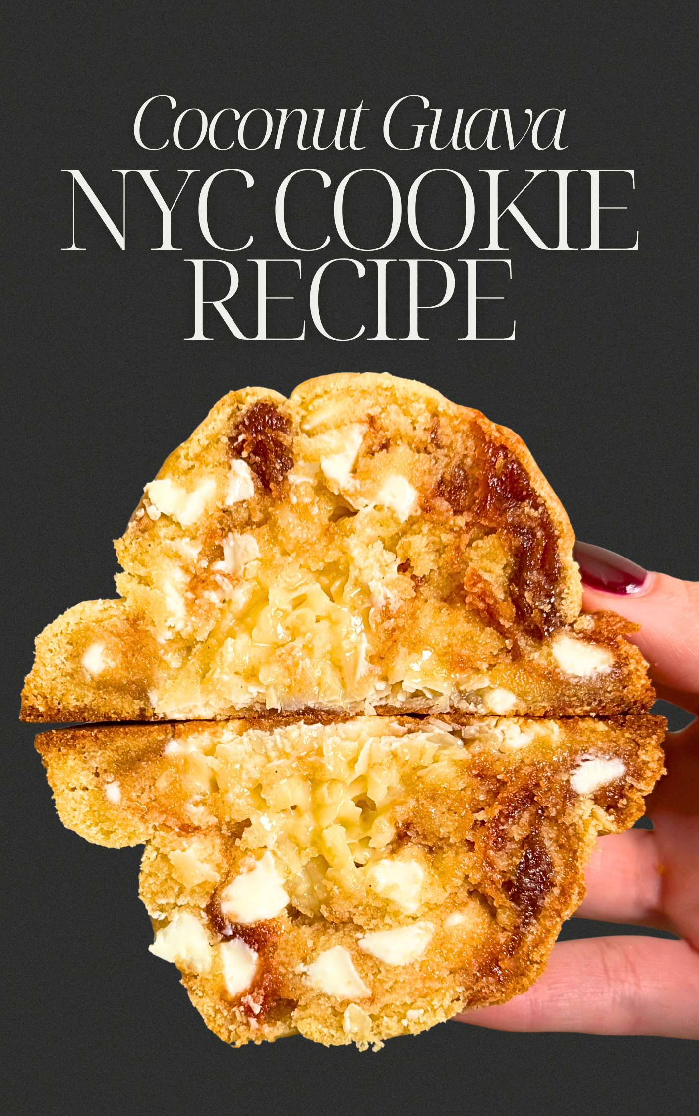 NYC Coconut Guava Cookie Recipe