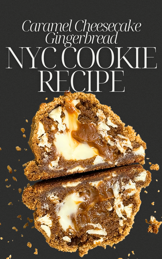 NYC Caramel Cheesecake Gingerbread Cookie Recipe