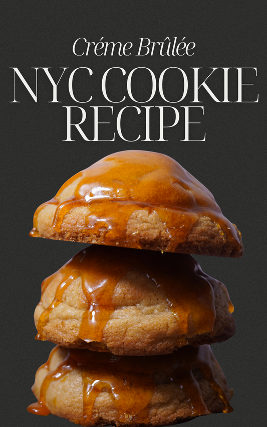 NYC Style Créme Brûlée Cookie Recipe
