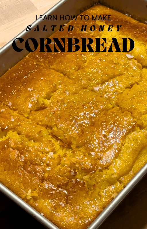 Salted Honey Glazed Cornbread Recipe