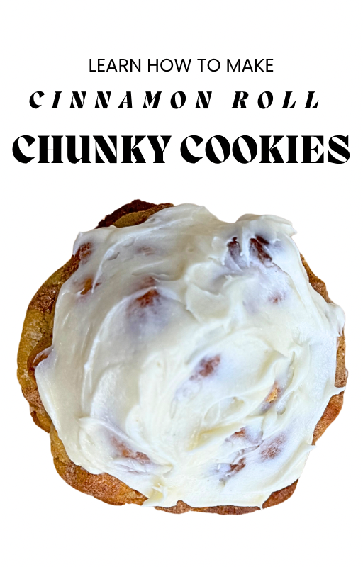 Chunky Cookies Recipe: Cinnamon Roll