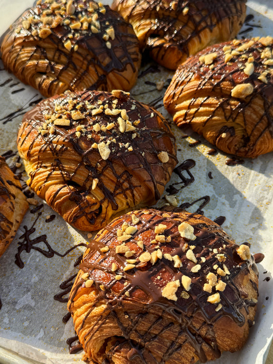 "Reese's" Inspired Pain au Chocolat Recipe